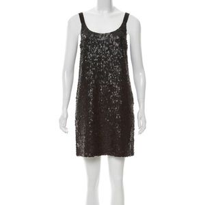 SOLD NWOT Theory sequin & silk dress